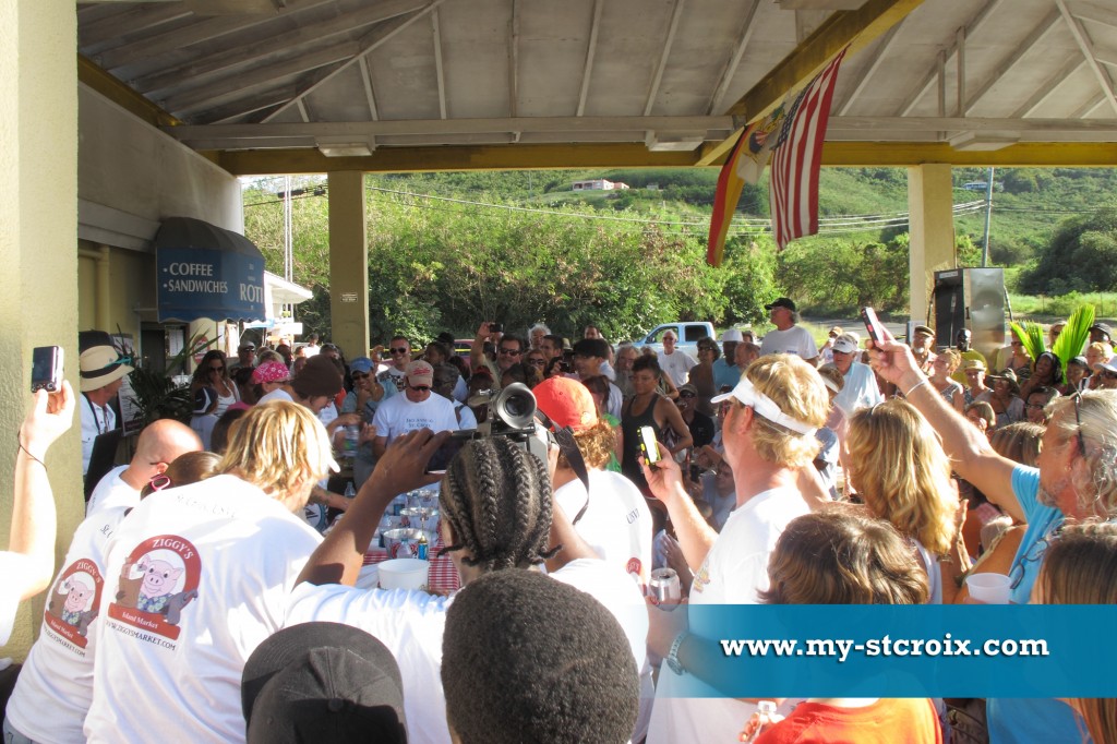 Ziggy's St Croix Johnny Cake Eating Contest Ziggy's St Croix Johnny Cake Eating Contest