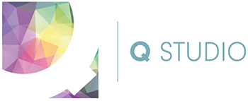 q studio logo